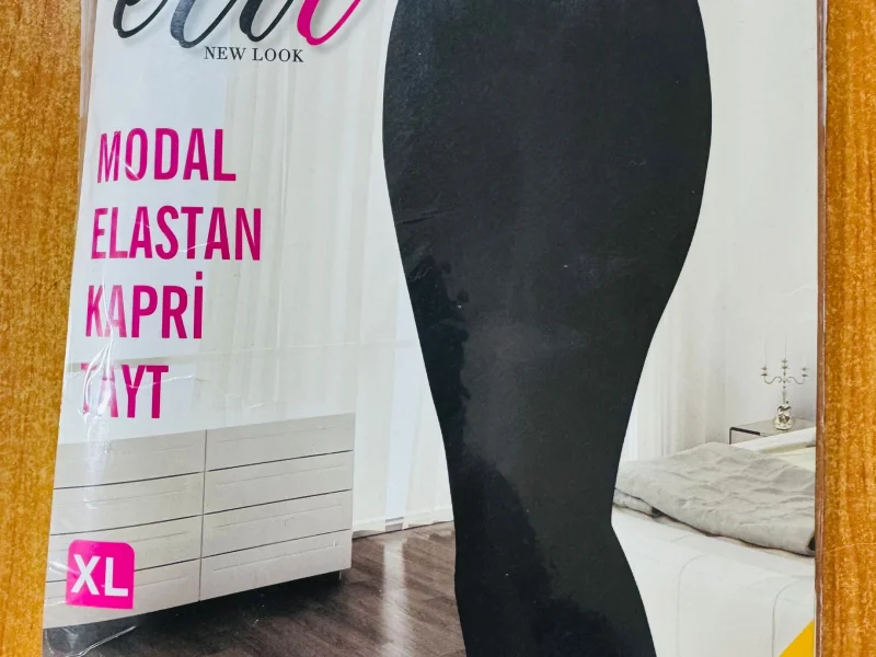 Likralı bayan tayt