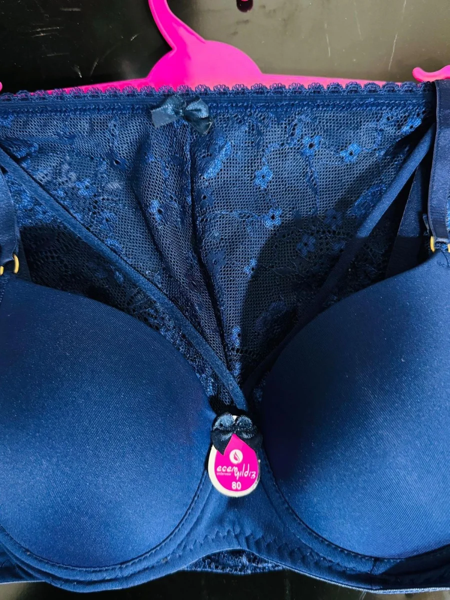 Ecem yıldız dolgusuz sütyen takımı