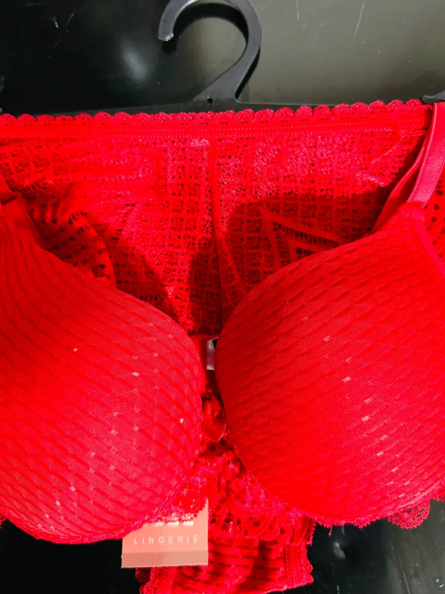 Ecem yıldız dolgulu sütyen takımı