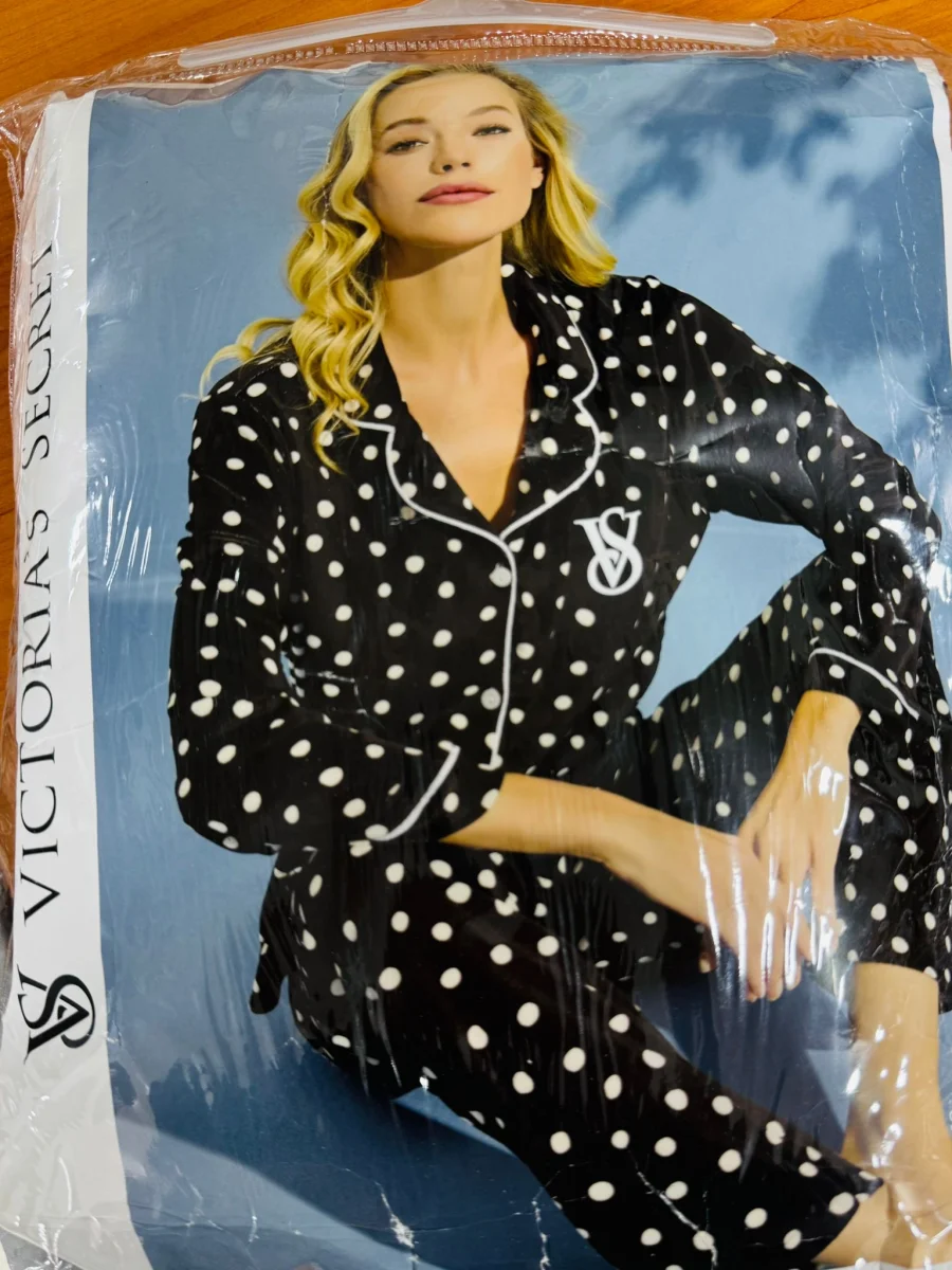 Kadife victoria secret pijama takımı