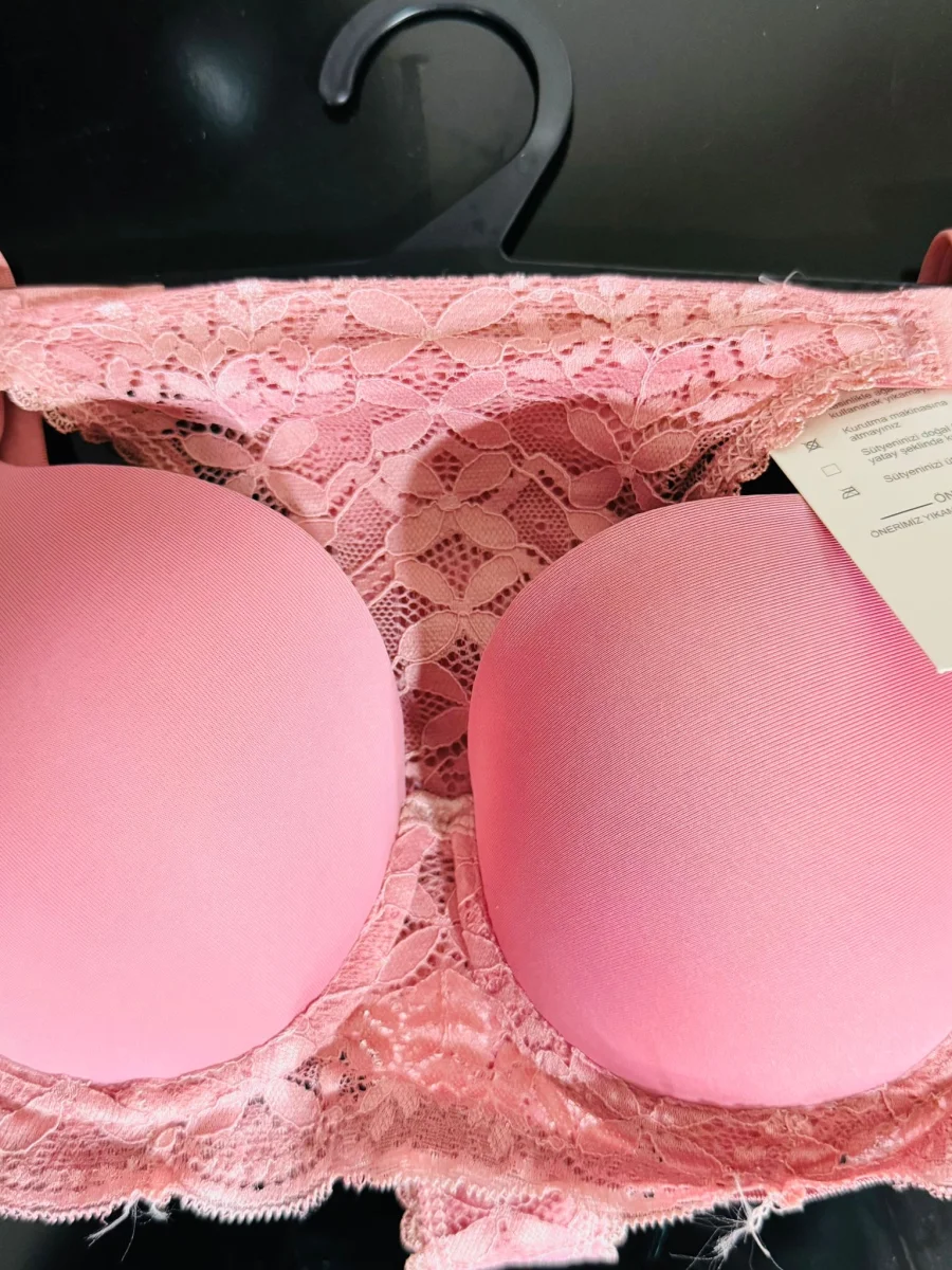 Ecem yıldız dolgulu sütyen takımı